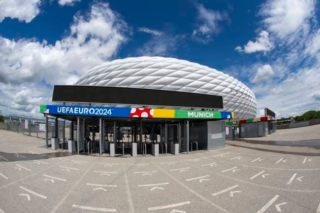 EURO 2024, Munich Football Arena, media tour