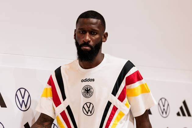 Training camp preparation UEFA EURO 2024 Germany 05 06 2024 Antonio Rüdiger Germany Training camp preparation UEFA EURO 2024 Germany Press conference HerzoBase, Herzogenaurach on 05 06 2024 Copyright: xBEAUTIFULxSPORTS Wunderlx