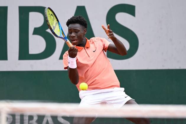 Moise Kouame ( FRA ) during the 2024 French Open at Roland Garros on June 5, 2024 in Paris, France. ( Photo by federico pestellini panoramic ) - TENNIS : Roland Garros 2024 - Internationaux de France - 05 06 2024 FedericoPestellini Panoramic 