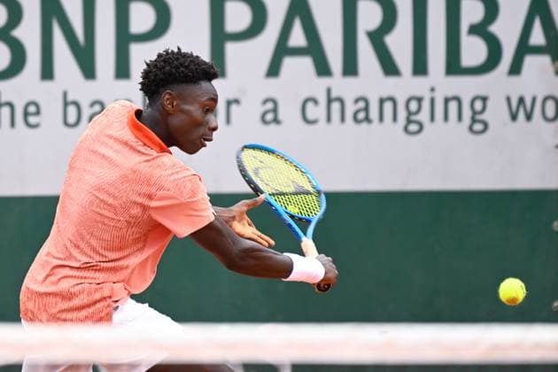 Moise Kouame ( FRA ) during the 2024 French Open at Roland Garros on June 5, 2024 in Paris, France. ( Photo by federico pestellini panoramic ) - TENNIS : Roland Garros 2024 - Internationaux de France - 05 06 2024 FedericoPestellini Panoramic 