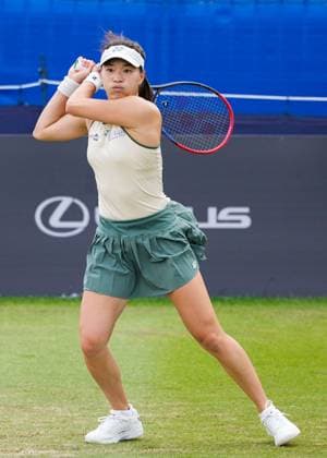 Great Britain s Yuriko Lily Miyazaki Lexus Surbiton Trophy, Day 3, Tennis, Surbiton Racket & Fitness Club, London, UK - 05 June 2024  Copyright: xDavexShopland Shutterstockx 14522109f