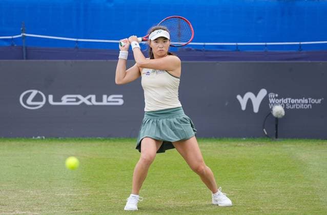 Great Britain s Yuriko Lily Miyazaki Lexus Surbiton Trophy, Day 3, Tennis, Surbiton Racket & Fitness Club, London, UK - 05 June 2024  Copyright: xDavexShopland Shutterstockx 14522109g