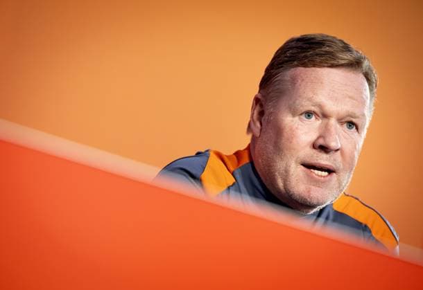 ZEIST - National coach Ronald Koeman during a press conference, PK, Pressekonferenz of the Dutch national team, Nationalteam on the KNVB Campus on June 5, 2024 in Zeist, the Netherlands. The Dutch national team is preparing for the European Football Championship in Germany. ANP KOEN VAN WEEL UEFA EURO, EM, Europameisterschaft,Fussball 2024 Germany 2024 xVIxANPxSportx xxANPxIVx 500373145 originalFilename: 500373145.jpg
