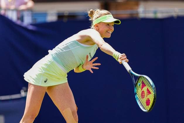 Great Britain s Harriet Dart Lexus Surbiton Trophy, Day 3, Tennis, Surbiton Racket & Fitness Club, London, UK - 05 June 2024  Copyright: xDavexShopland Shutterstockx 14522109an