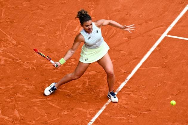 Jasmine Paolini ( ITA ) during the 2024 French Open at Roland Garros on June 5, 2024 in Paris, France. ( Photo by federico pestellini panoramic ) - TENNIS : Roland Garros 2024 - Internationaux de France - 05 06 2024 FedericoPestellini Panoramic 