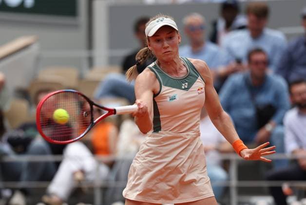 ROLAND GARROS 2024 Thierry Larret Maxppp. Tennis. Roland Garros 2024. Internationaux de France de tennis. Stade Roland Garros, Paris (75). Le 5 juin 2024. Quart de finale. Court Philippe Chatrier : Jasmine PAOLINI (ITA) vs Elena RYBAKINA (KAZ) PARIS (75) STADE ROLAND GARROS PARIS ILE DE FRANCE FRANCE  Copyright: xThierryxLarret MAXPPPxThierryxLarretx TL_20240605_0032 0493820583st