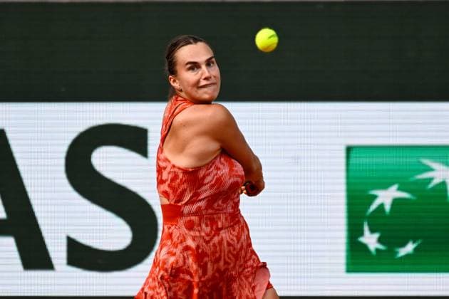 Aryna Sabalenka ( RUS ) during the 2024 French Open at Roland Garros on June 5, 2024 in Paris, France. ( Photo by federico pestellini panoramic ) - TENNIS : Roland Garros 2024 - Internationaux de France - 05 06 2024 FedericoPestellini Panoramic 