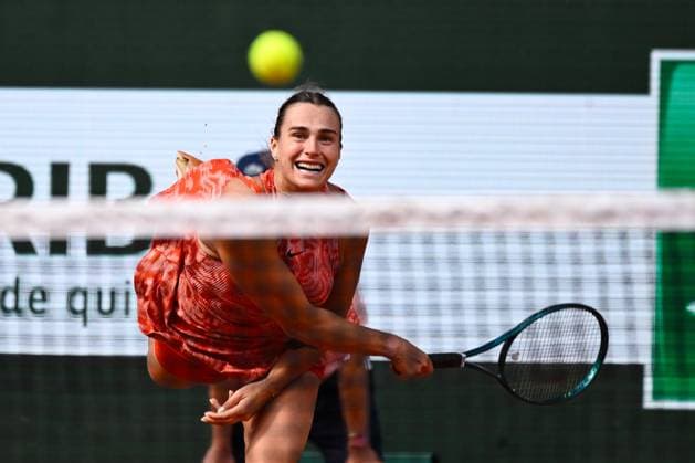 Aryna Sabalenka ( RUS ) during the 2024 French Open at Roland Garros on June 5, 2024 in Paris, France. ( Photo by federico pestellini panoramic ) - TENNIS : Roland Garros 2024 - Internationaux de France - 05 06 2024 FedericoPestellini Panoramic 