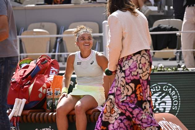 Tennis : Roland Garros 2024 - France -Jasmin Paolini - Italie Tennis : Roland Garros 2024 - France - 05 06 2024 ChrysleneCaillaud Panoramic 