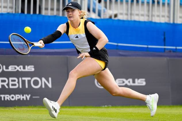 Great Britain s Francesca Jones Lexus Surbiton Trophy, Day 3, Tennis, Surbiton Racket & Fitness Club, London, UK - 05 June 2024  Copyright: xDavexShopland Shutterstockx 14522109cm
