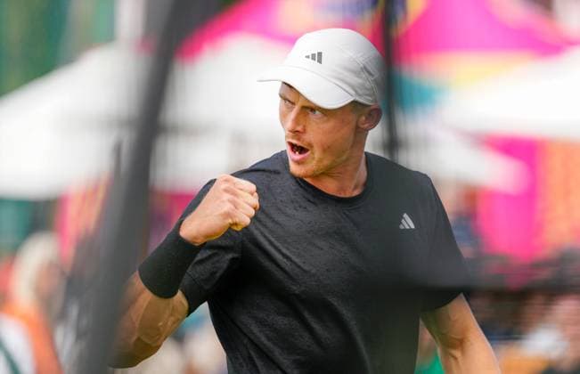 Great Britain s Billy Harris Lexus Surbiton Trophy, Day 3, Tennis, Surbiton Racket & Fitness Club, London, UK - 05 June 2024  Copyright: xDavexShopland Shutterstockx 14522109dg