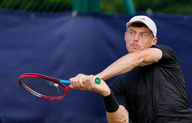 Great Britain s Billy Harris Lexus Surbiton Trophy, Day 3, Tennis, Surbiton Racket & Fitness Club, London, UK - 05 June 2024  Copyright: xDavexShopland Shutterstockx 14522109dd