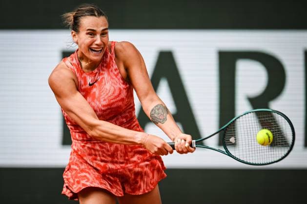 June 5, 2024, Paris, France, France: Aryna SABALENKA of Belarus during the eleventh day of Roland-Garros 2024, French Open 2024, Grand Slam tennis tournament at the Roland-Garros Stadium on June 05, 2024 in Paris, France. Paris France - ZUMAm308 20240605_zsp_m308_017 Copyright: xMatthieuxMirvillex
