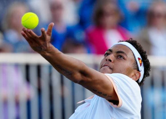 Great Britain s Paul Jubb 2nd round Action Lexus Surbiton Trophy, Day 3, Tennis, Surbiton Racket & Fitness Club, London, UK - 05 June 2024  Copyright: xDavexShopland Shutterstockx 14522109ec