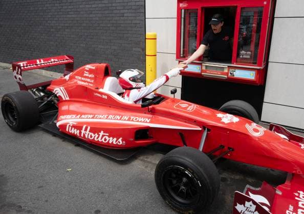 Formula 1, Canadian GP in Montreal, Lance Stroll at promo shoot