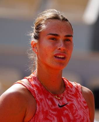 Aryna Sabalenka in quarter final action French Open Tennis, Day 11, Tennis, Roland Garros, Paris, France - 05 June 2024  Copyright: xJavierxGarcia Shutterstockx 14521935au