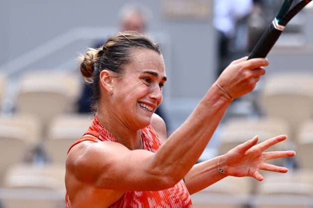 Aryna Sabalenka ( RUS ) during the 2024 French Open at Roland Garros on June 5, 2024 in Paris, France. ( Photo by federico pestellini panoramic ) - TENNIS : Roland Garros 2024 - Internationaux de France - 05 06 2024 FedericoPestellini Panoramic 
