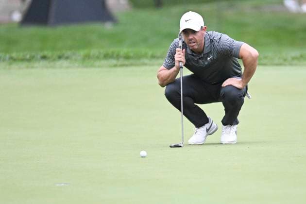 June 5, 2024: Rory McIlroy (NIR) putting on the 9th green during the Golden Bear Pro Am at the Memorial Tournament in Dublin, Ohio. Cal Media Dublin USA - ZUMAc04_ 20240605_zma_c04_054 Copyright: xBrentxClarkx