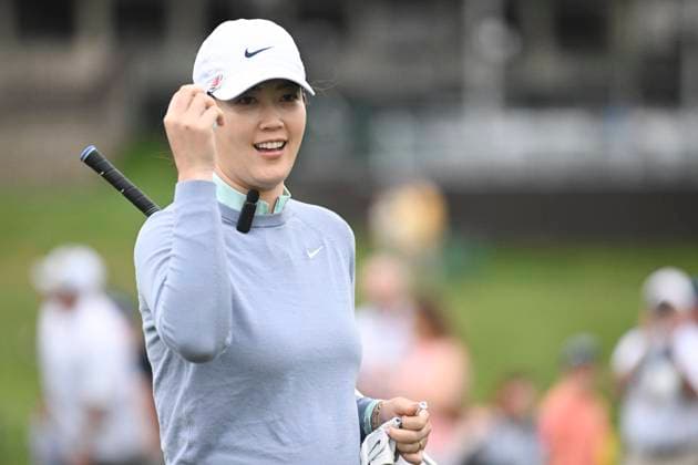 June 5, 2024: Michelle Wie-West during the Golden Bear Pro Am at the Memorial Tournament in Dublin, Ohio. Cal Media Dublin USA - ZUMAc04_ 20240605_zma_c04_040 Copyright: xBrentxClarkx