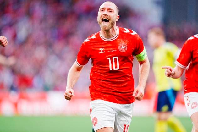 Football, Christian Eriksen before signing for VfL Wolfsburg, archive pictures
