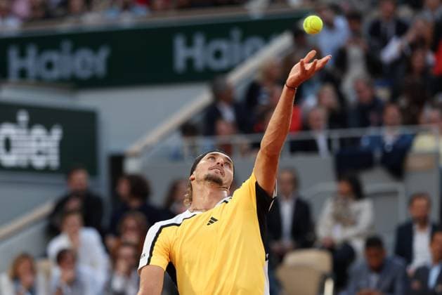 Tennis, French Open, Day 11, Alexander Zverev - Alex de Minaur