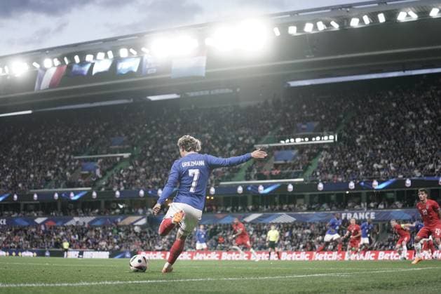 Football friendly 05 06 2024, Football international match, International match, Friendly game, Friendly match, Amical, 2024, France, Stade St Symphorien, Metz, France FRA Luxembourg LUX vl Antoine Griezmann France, France 7