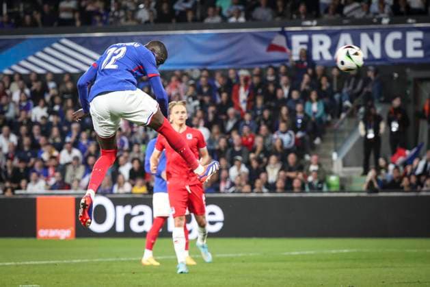 Sport Bilder des Tages RANDAL KOLO MUANI 12, BUT FOOTBALL: FRANCE - LUXEMBOURG PREPARATION - EURO 2024 Stade saint-symphorien- Metz. 05.- 06-2024 ElyxandroCegarra Panoramic 