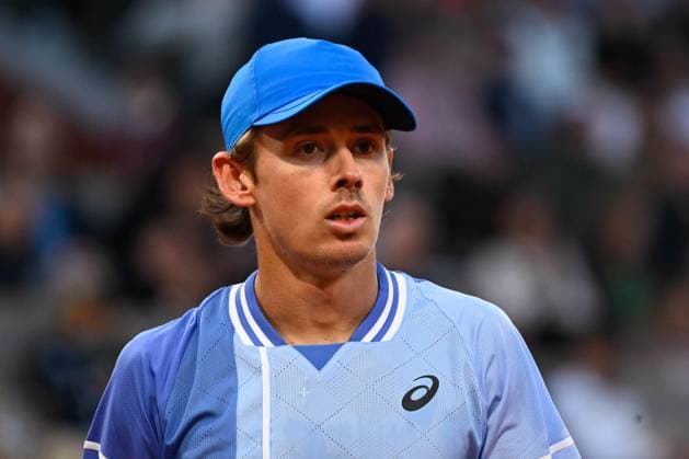 Alex De Minaur ( AUS ) headshot during the 2024 French Open at Roland Garros on June 5, 2024 in Paris, France. ( Photo by federico pestellini panoramic ) - TENNIS : Roland Garros 2024 - Internationaux de France - 05 06 2024 FedericoPestellini Panoramic 