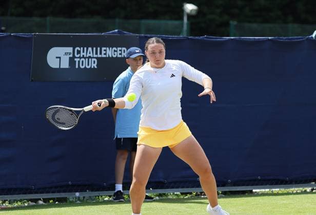 TENNIS - ITF, Surbiton Trophy SURBITON,ENGLAND,05.JUN.24 - TENNIS - ITF Women s World Tennis Tour, Surbiton Trophy. Image shows Jule Niemeier (GER).  GEPAxpictures xAlanxGrieves