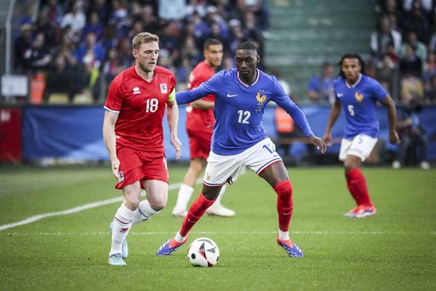 RANDAL KOLO MUANI 12 FOOTBALL: FRANCE - LUXEMBOURG PREPARATION - EURO 2024 Stade saint-symphorien- Metz. 05.- 06-2024 ElyxandroCegarra Panoramic 
