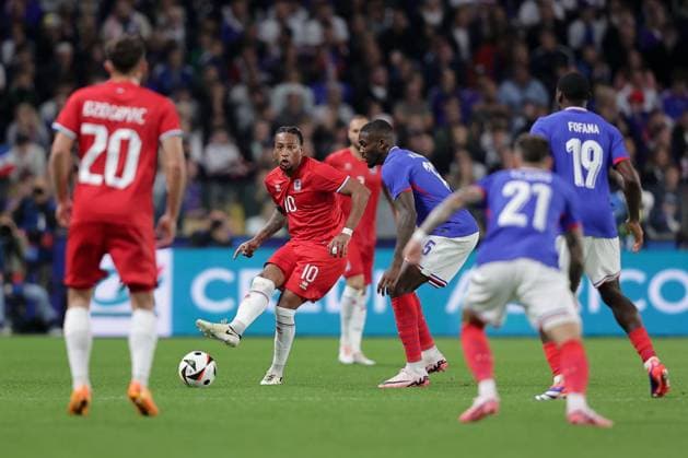 Gerson Rodrigues Luxembourg 10 Football, Season 20223 2024, Friendly match, International match 05 06 2024 National team France Luxembourg France vs Luxembourg Stade Saint Symphorien, Metz