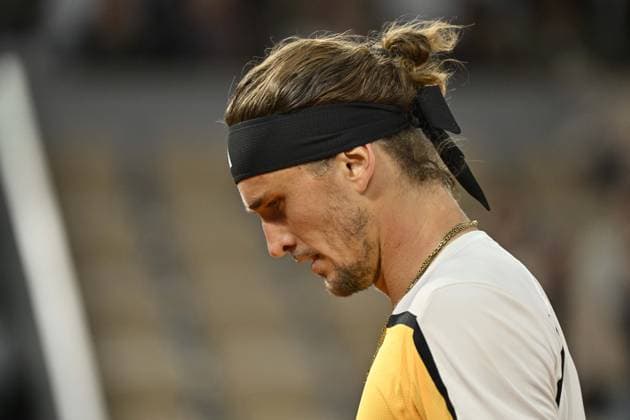 Tennis : Roland Garros 2024 - France - Alexander Zverev - Allemangne Tennis : Roland Garros 2024 - France - 05 06 2024 ChrysleneCaillaud Panoramic 