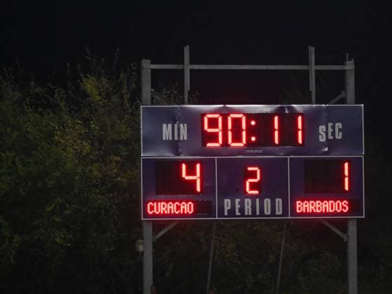 WILLEMSTAD - Curacao wins the first World Cup 2026 qualifying match 4-1 during the World Cup qualifying Concacaf match between Curacao and Barbados at the Ergilio Hato stadium on June 5, 2024 (local time) in Willemstad, Curacao. ANP Hollandse Hoogte World Cup 2026 Qualifiers Concacaf 2024 xVIxANPxSportx xGerritxvanxKeulenxIVx 500410436 originalFilename: 500410436.jpg