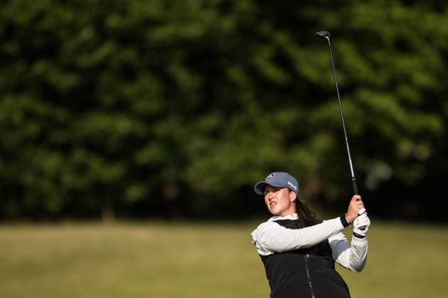 240606 During the first round of the 2024 Scandinavian Mixed Golf Tournament on June 6, 2024 in Helsingborg Photo Petter Arvidson BILDBYRAN kod PA PA0826 golf scandinavian mixed bbeng volvo car scandinavian mixed  Copyright: PETTERxARVIDSON BB240606PA007