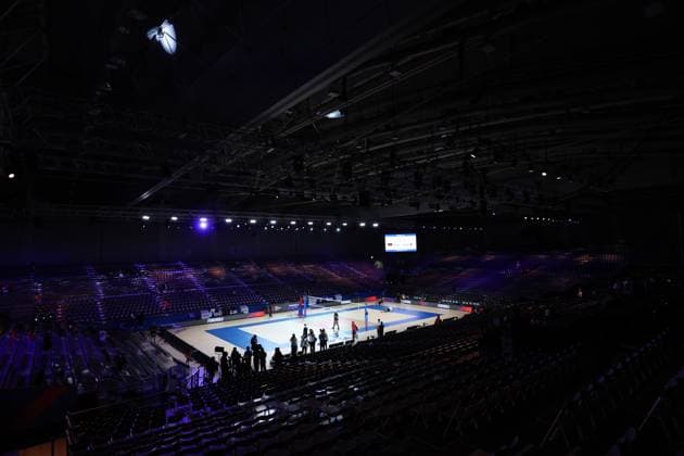 General view, JUNE 5, 2024 - Volleyball : FIVB Volleyball Nations League 2024 Men s Preliminary Round between Japan 3-2 Germany at West Japan General Exhibition Center, Fukuoka, Japan. Noxthirdxpartyxsales  (255514780)