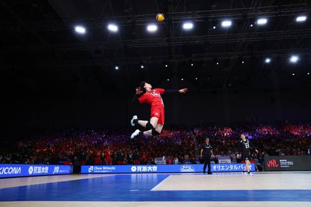 Sport Bilder des Tages Yuki Ishikawa (JPN), JUNE 5, 2024 - Volleyball : FIVB Volleyball Nations League 2024 Men s Preliminary Round between Japan 3-2 Germany at West Japan General Exhibition Center, Fukuoka, Japan. Noxthirdxpartyxsales  (255493340)