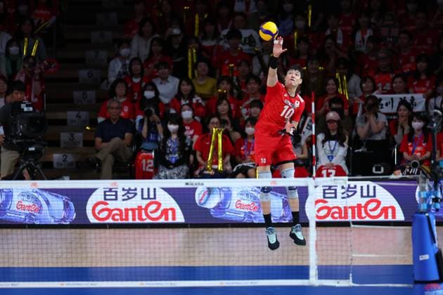 Kentaro Takahashi (JPN), JUNE 5, 2024 - Volleyball : FIVB Volleyball Nations League 2024 Men s Preliminary Round between Japan 3-2 Germany at West Japan General Exhibition Center, Fukuoka, Japan. Noxthirdxpartyxsales  (255514825)