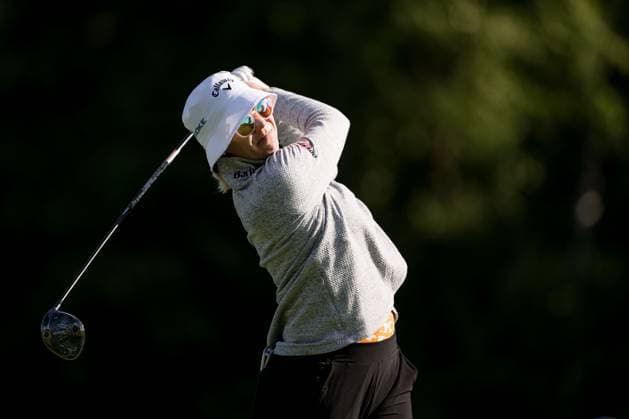 240606 During the first round of the 2024 Scandinavian Mixed Golf Tournament on June 6, 2024 in Helsingborg Photo Petter Arvidson BILDBYRAN kod PA PA0826 golf scandinavian mixed bbeng volvo car scandinavian mixed  Copyright: PETTERxARVIDSON BB240606PA011