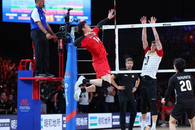 Yuki Ishikawa (JPN), JUNE 5, 2024 - Volleyball : FIVB Volleyball Nations League 2024 Men s Preliminary Round between Japan 3-2 Germany at West Japan General Exhibition Center, Fukuoka, Japan. Noxthirdxpartyxsales  (255493344)