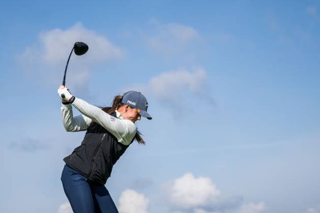 240606 During the first round of the 2024 Scandinavian Mixed Golf Tournament on June 6, 2024 in Helsingborg Photo Petter Arvidson BILDBYRAN kod PA PA0825 golf scandinavian mixed 1 bbeng volvo car scandinavian mixed  Copyright: PETTERxARVIDSON BB240606PA025