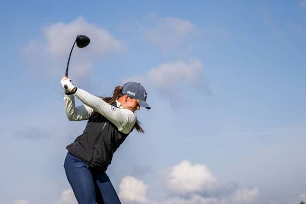 240606 During the first round of the 2024 Scandinavian Mixed Golf Tournament on June 6, 2024 in Helsingborg Photo Petter Arvidson BILDBYRAN kod PA PA0826 golf scandinavian mixed bbeng volvo car scandinavian mixed  Copyright: PETTERxARVIDSON BB240606PA027