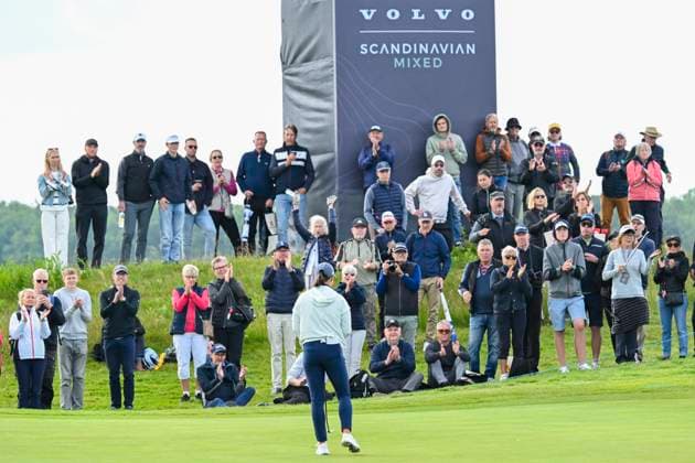 HELSINGBORG, SWEDEN 20240606 Swedens Linn Grant on Hall 3 during Volvo Car Scandinavian Mixed on the Tournament Course at Vasatorps Golfklubb outside Helsingborg HELSINGBORG SWEDEN x10030x  Copyright: xJonasxEkströmer TTx VOLVO CAR SCANDINAVIAN MIXED