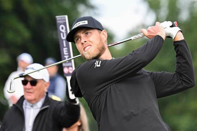 HELSINGBORG, SWEDEN 20240606 Swedens Jesper Svensson tees off on hole 4 during the Volvo Car Scandinavian Mixed on the Tournament Course at Vasatorps Golf Club outside Helsingborg HELSINGBORG SWEDEN x10030x  Copyright: xJonasxEkströmer TTx VOLVO CAR SCANDINAVIAN MIXED