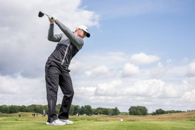 240606 During the first round of the 2024 Scandinavian Mixed Golf Tournament on June 6, 2024 in Helsingborg Photo Petter Arvidson BILDBYRAN kod PA PA0826 golf scandinavian mixed bbeng volvo car scandinavian mixed  Copyright: PETTERxARVIDSON BB240606PA092
