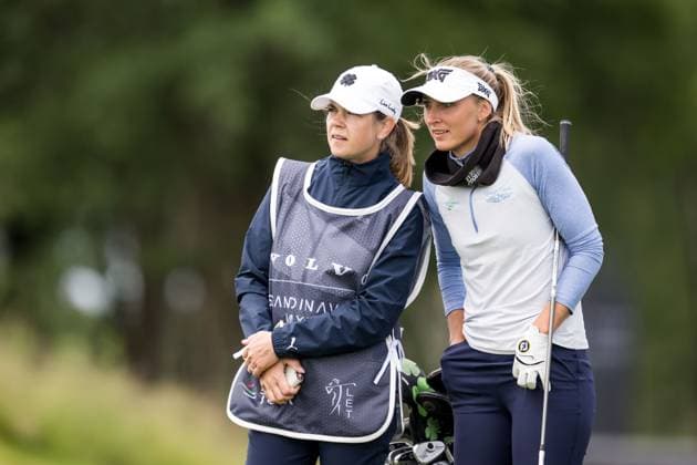 240606 And during the first round of the 2024 Scandinavian Mixed Golf Tournament on June 6, 2024 in Helsingborg Photo Petter Arvidson BILDBYRAN kod PA PA0826 golf scandinavian mixed bbeng volvo car scandinavian mixed  Copyright: PETTERxARVIDSON BB240606PA107