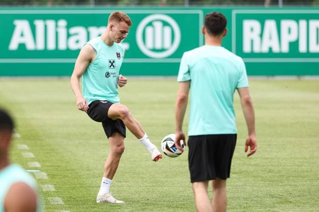 SOCCER - UEFA EURO, EM, Europameisterschaft,Fussball 2024 VIENNA,AUSTRIA,06.JUN.24 - SOCCER - UEFA European Championship, EM, Europameisterschaft preview, OEFB training camp, training. Image shows Philipp Lienhart (AUT).  GEPAxpictures xArminxRauthner