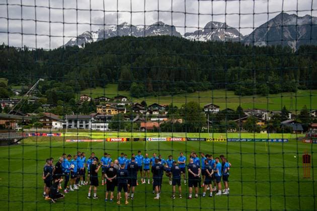 Czech national football team s training camp before the European Football Championships in Schladming, Germany, June 6, 2024. (CTKxPhoto VaclavxPancer) CTKPhotoP2024060604268  CTKPhotoP2024060604268
