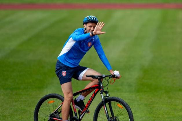 Tomas Soucek at the Czech national football team s training camp before the European Football Championships in Schladming, Germany, June 6, 2024. (CTKxPhoto VaclavxPancer) CTKPhotoP2024060604315  CTKPhotoP2024060604315