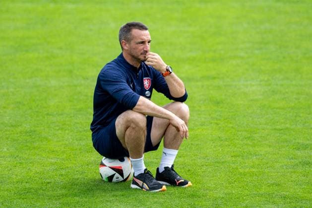 Fitness coach Nicolas Dyon at the Czech national football team s training camp before the European Football Championships in Schladming, Germany, June 6, 2024. (CTKxPhoto VaclavxPancer) CTKPhotoP2024060604568  CTKPhotoP2024060604568