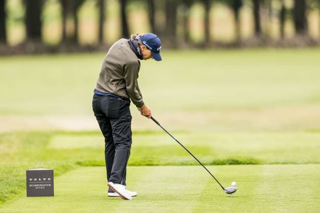 240606 During the first round of the 2024 Scandinavian Mixed Golf Tournament on June 6, 2024 in Helsingborg Photo Petter Arvidson BILDBYRAN kod PA PA0826 golf scandinavian mixed bbeng volvo car scandinavian mixed  Copyright: PETTERxARVIDSON BB240606PA139